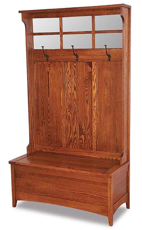 Amish Shaker Hall Seat [AJW20328]