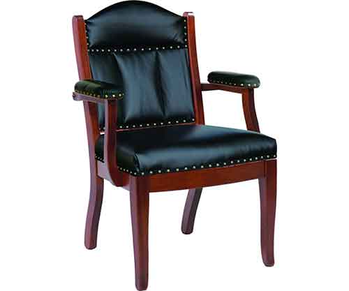 Amish Made Low Back Client Arm Chair
