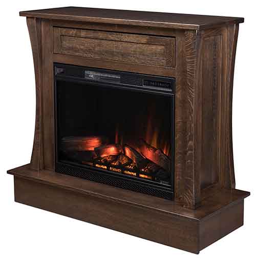 Amish Eldorado Corner Fireplace [CSELDFP23C]