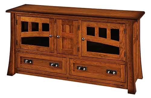 Amish Brayfort TV Cabinet - Click Image to Close