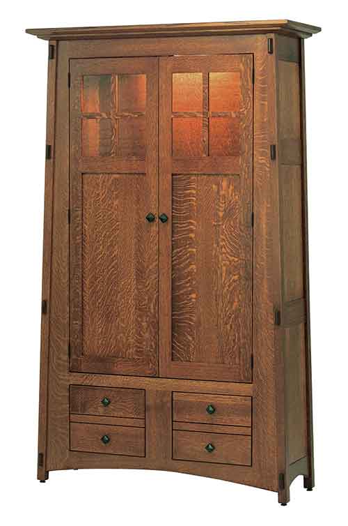 Amish McCoy Bookcase - Click Image to Close