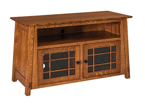 Amish McCoy TV Cabinet - Click Image to Close