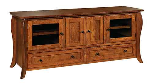 Amish Quincy TV Cabinet - Click Image to Close