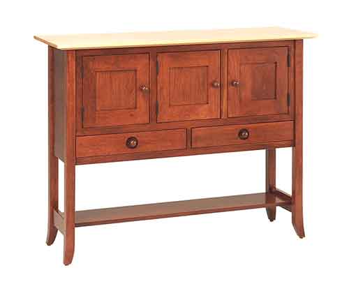 Amish Shaker Hill Sideboard - Click Image to Close