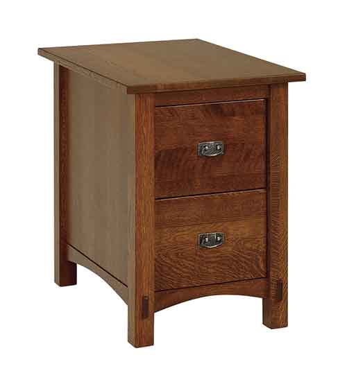 Amish Springhill 2 Drawer File Cabinet - Click Image to Close