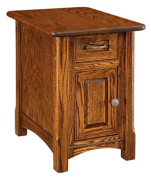 Amish West Lake Cabinet End Table - Click Image to Close