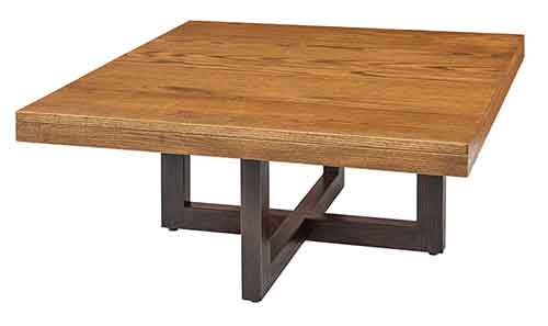 Amish Xcell Square Coffee Table - Click Image to Close