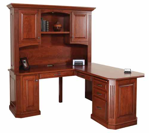 Amish Buckingham Corner Office Desk [DC-BUC-102]