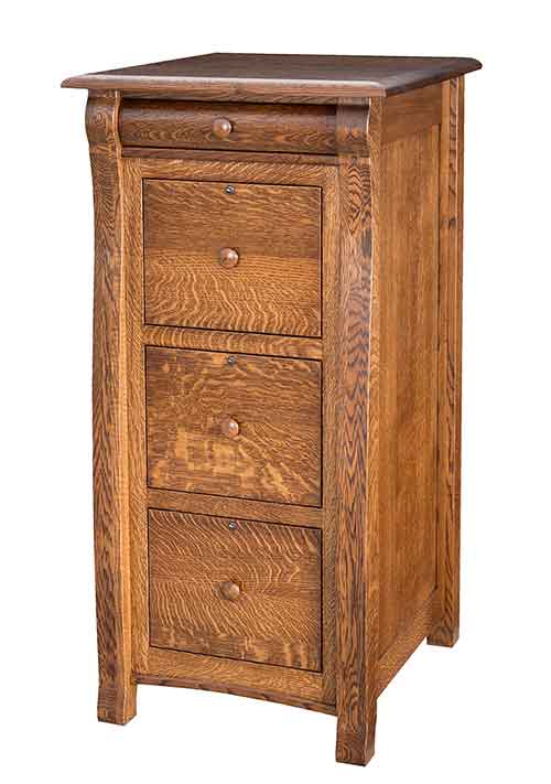 Amish Castlebury File Cabinet - Click Image to Close