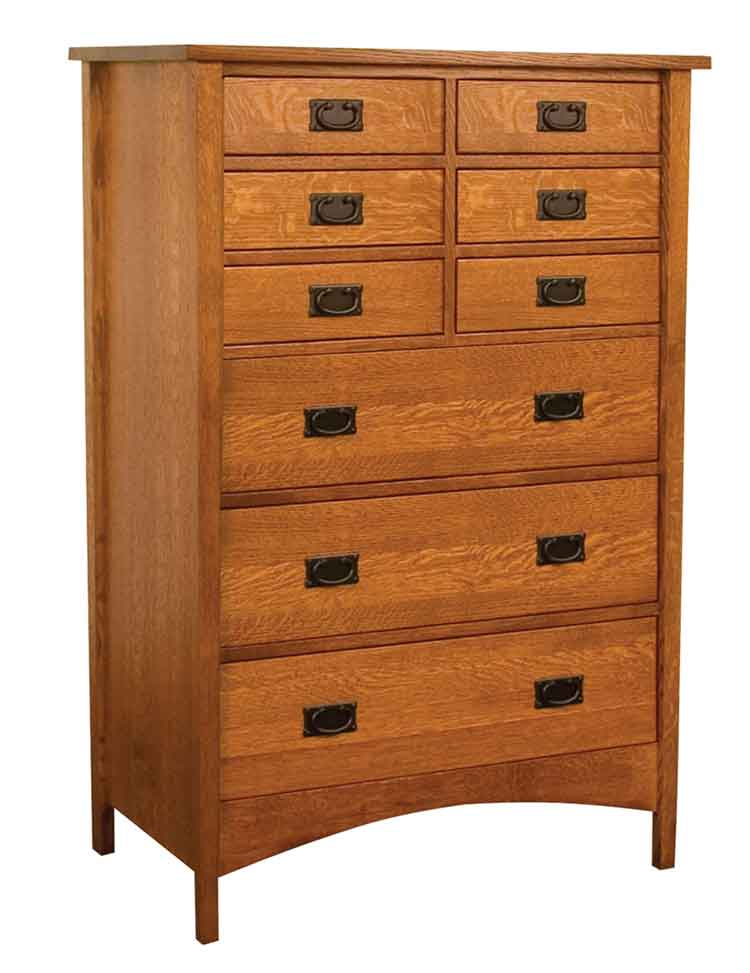 Amish Arts & Crafts Chest of Drawers [E&S-ACMCD]