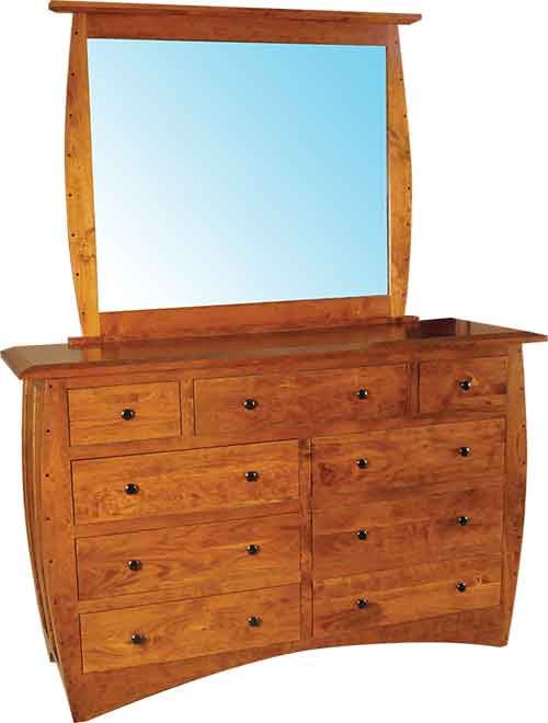 Amish Hillsdale Dresser and Mirror
