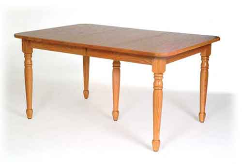 Amish Made Standard Leg Table - Click Image to Close