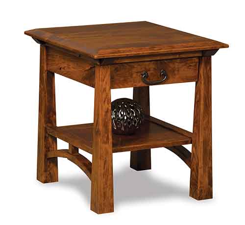 Amish Artesa Open End Table - Click Image to Close
