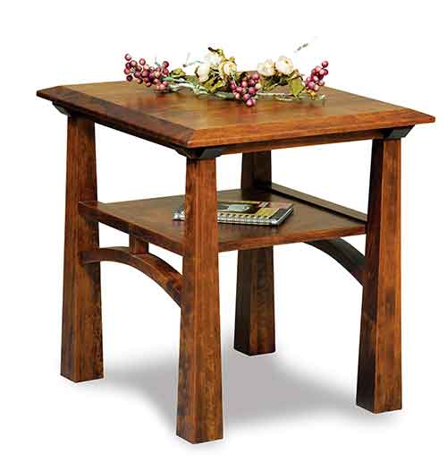 Amish Artesa Open End Table - Click Image to Close