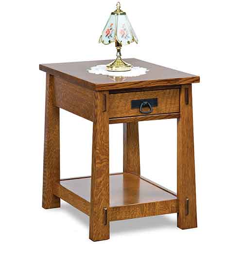 Amish Modesto End Table - Click Image to Close