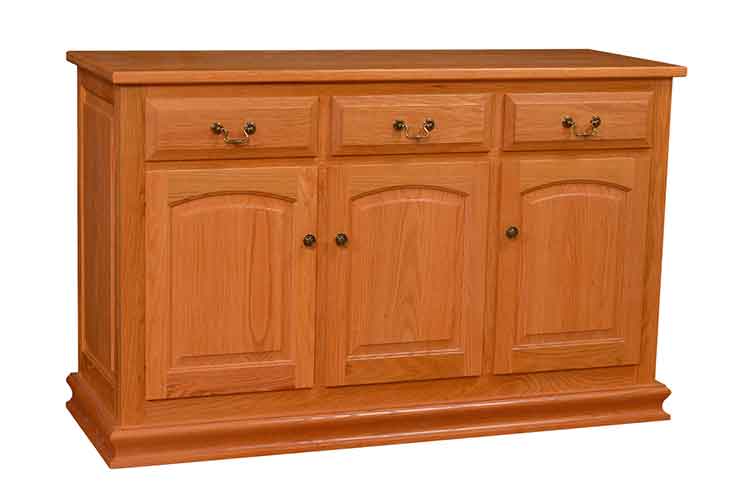 Amish Addieville 3-Door Buffet w/ 3-Drawers - Click Image to Close