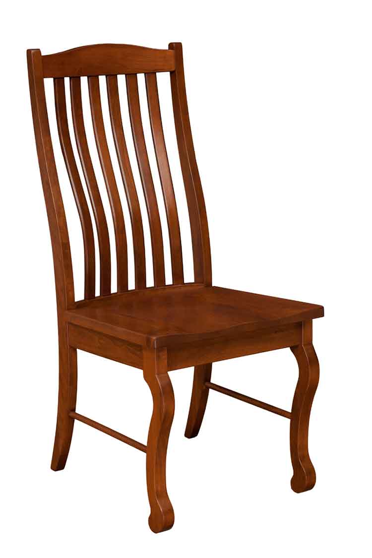 Amish Arlington 6 Slat Side Chair