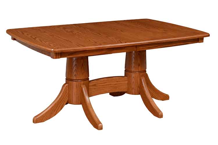 Amish Plum Creek Table (solid top) 42" x 60" [GOD-G27-20]