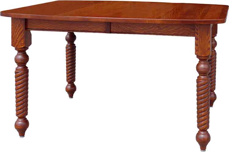 Amish Sophia Table (solid top) 36" x 48" - Click Image to Close