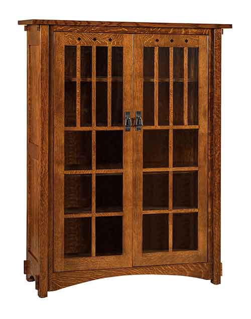 Amish Dynasty Mission Bookcase - Click Image to Close