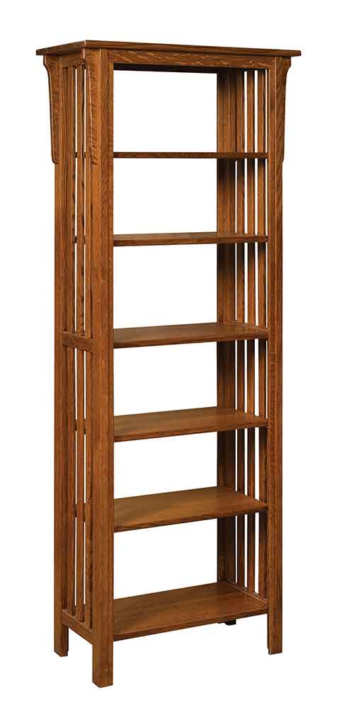 Amish Honeymaze Bookcase - Click Image to Close