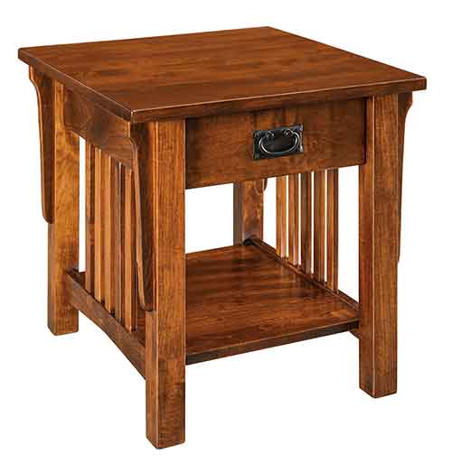 Amish Canary End Table - Click Image to Close