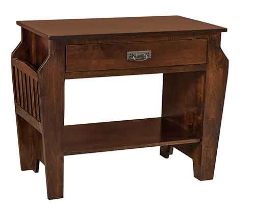 Amish Mission Library Table [HBHMILT]