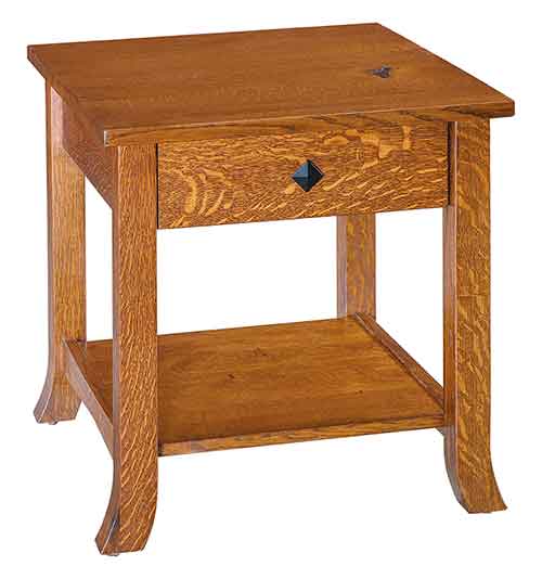 Amish End Table 1" top [HBHSLETD]