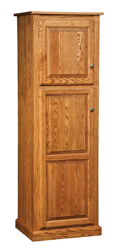 Amish Traditional 2-Door Pantry - Click Image to Close