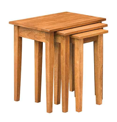 Amish ShakerNesting Table Sets [HBNTSH]