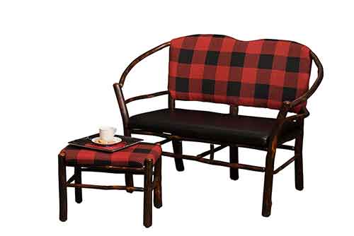 Double Hoop Settee - Click Image to Close