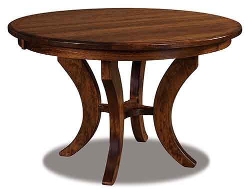 Amish Handcrafted And Custom Round And Oval Tables