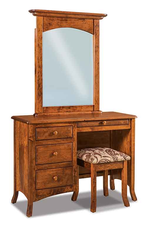 Amish Carlisle 4 Drawer Vanity Dresser
