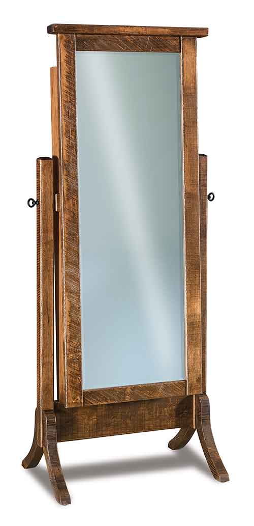 Amish Dumont Beveled Cheval Mirror