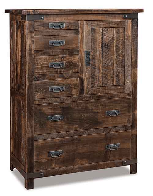Amish Ironwood Gentleman's Chest - Click Image to Close
