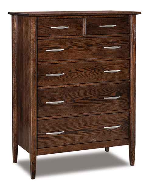 Amish Imperial 6 Drawer Chest - Click Image to Close