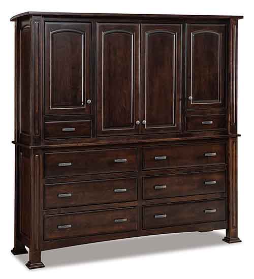 Amish Lexington Deluxe Mule Chest - Click Image to Close
