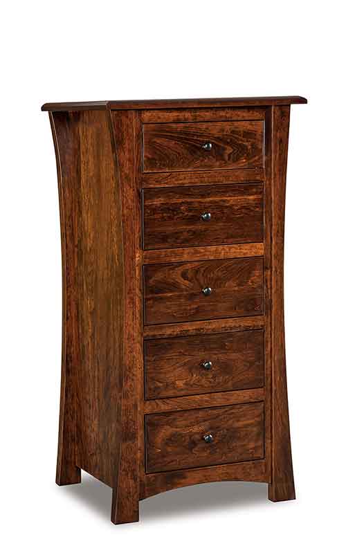 Amish Matison 5 Drawer Lingerie Chest - Click Image to Close
