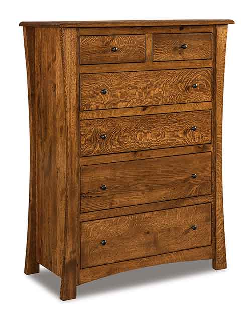 Amish Matison 6 Drawer Chest - Click Image to Close