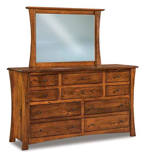 Amish Matison 10 Drawer Dresser - Click Image to Close
