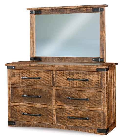 Amish Orewood 6 Drawer Dresser [JROW-063]