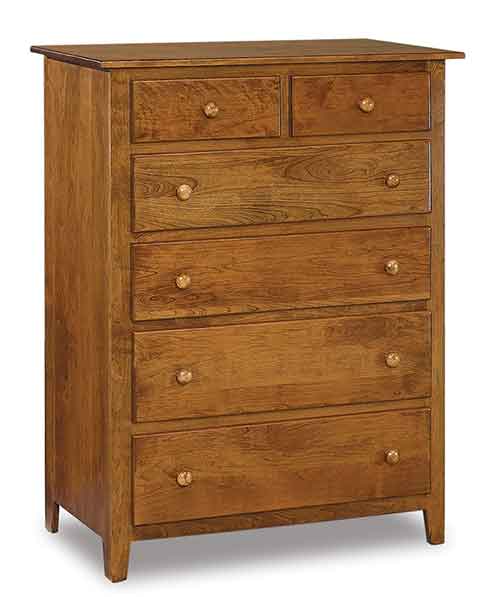 Amish Shaker 6 Drawer Chest [JRS-040]