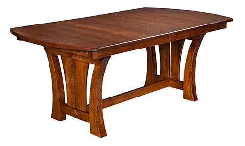 Amish Ellington Trestle Table - Click Image to Close