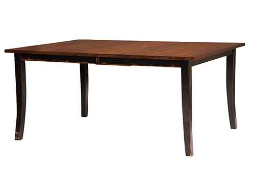 Amish Yorktown Legged Table - Click Image to Close
