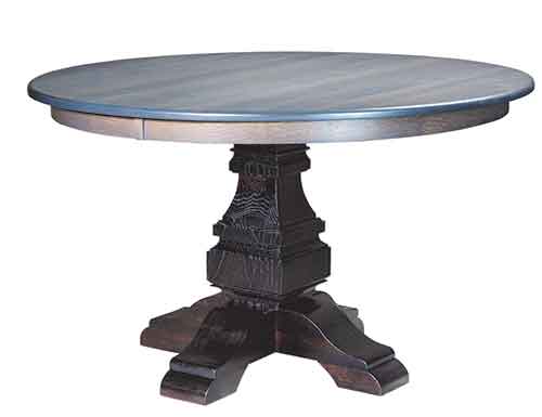Amish Kendrick Single Pedestal Table - Click Image to Close