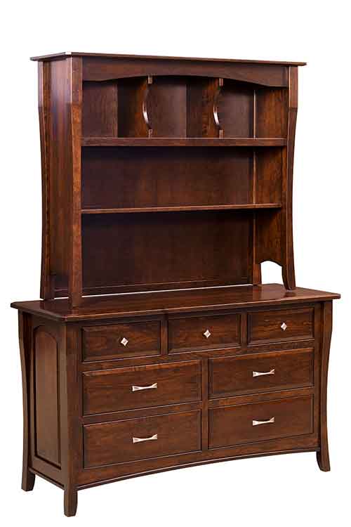 Amish Berkley 7 Drawer Dresser - Click Image to Close