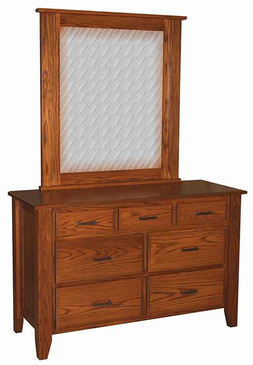 Amish Ashton 7 Drawer Dresser [SFAD5007]