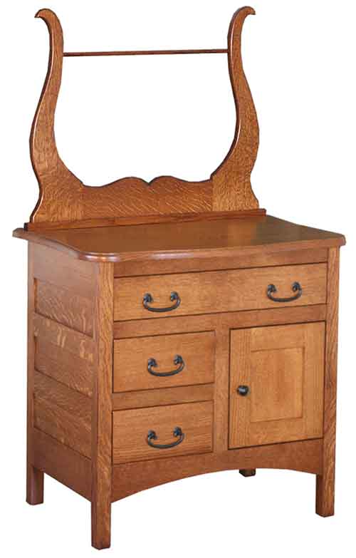 Amish Commode w/3 drawers