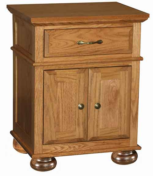 Amish Kountry Treasure 1 Drawer 2 Doors Nite Stand - Click Image to Close
