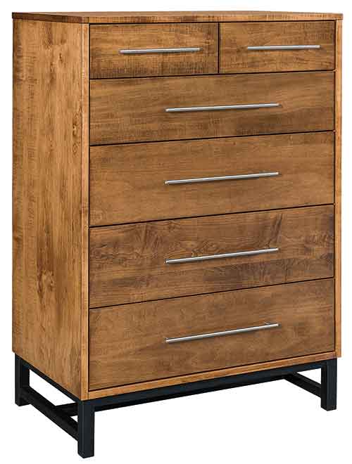 Amish Modella 6 Drawer Chest - Click Image to Close
